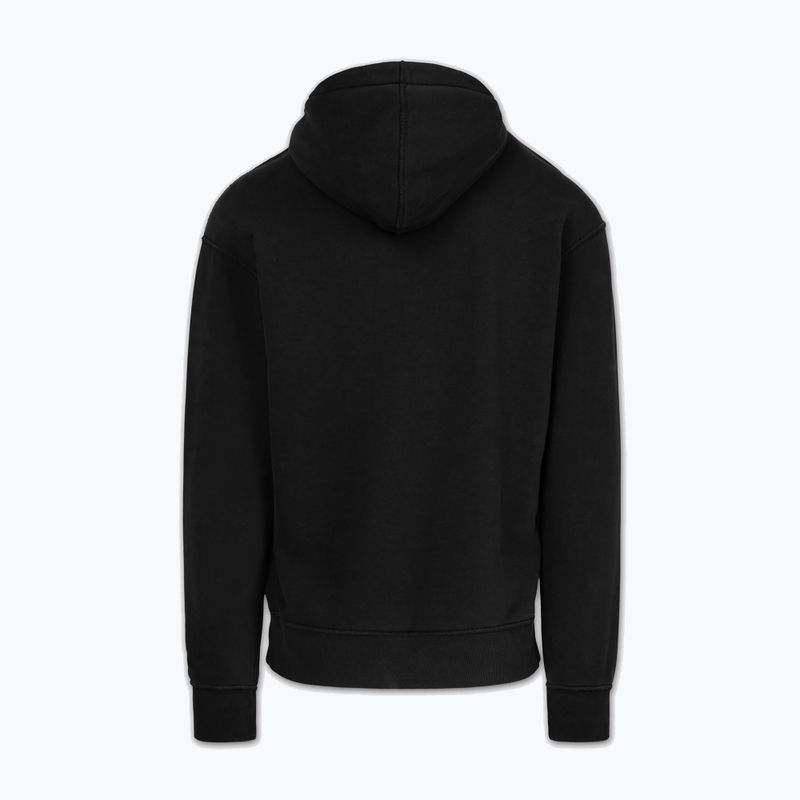 Pánska mikina Pitbull Orlando Hooded washed dark graphite 4