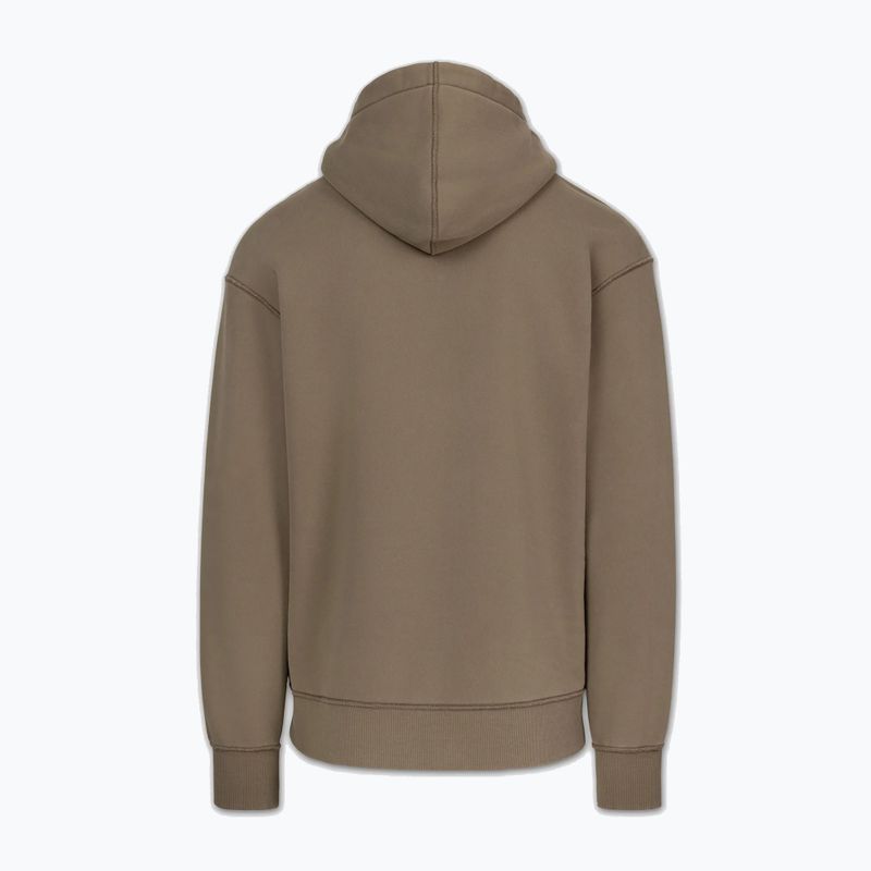 Pánska mikina Pitbull Orlando Hooded coyote brown 2