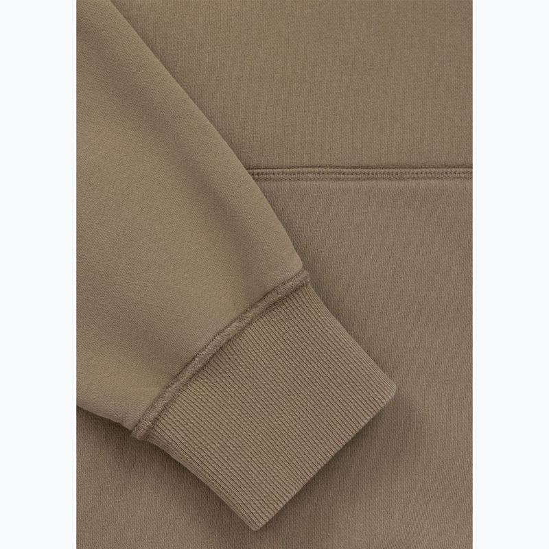 Pánska mikina Pitbull Orlando Hooded coyote brown 4