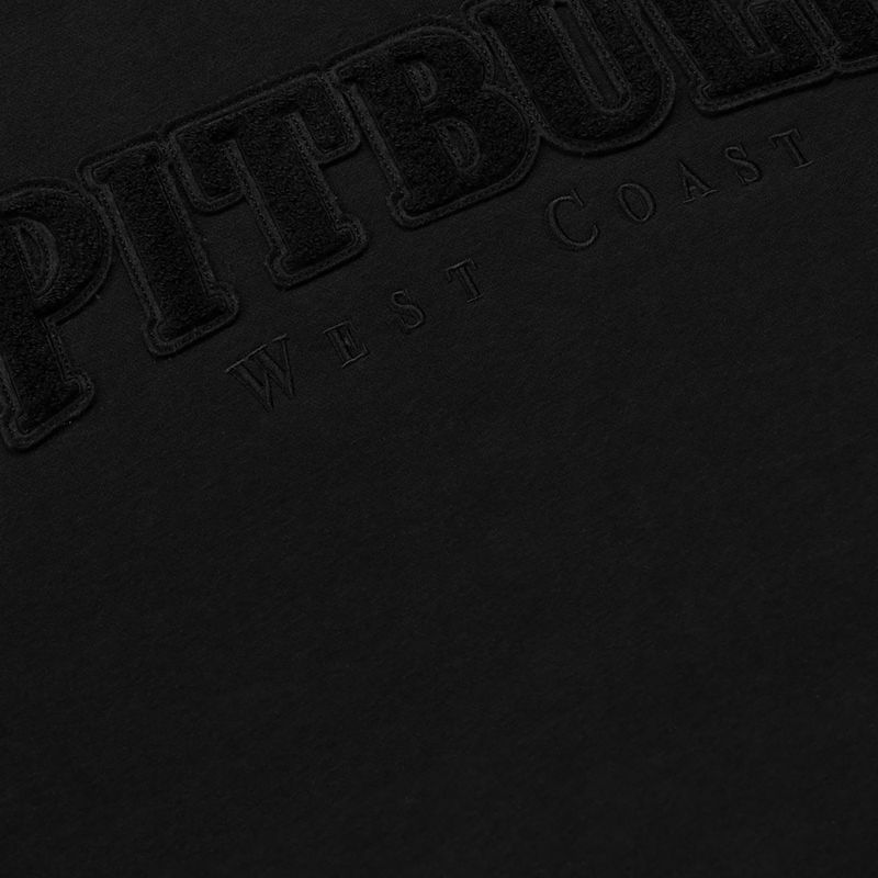 Pánska mikina Pitbull Ruffin Detroit Hooded Zip black/black 14