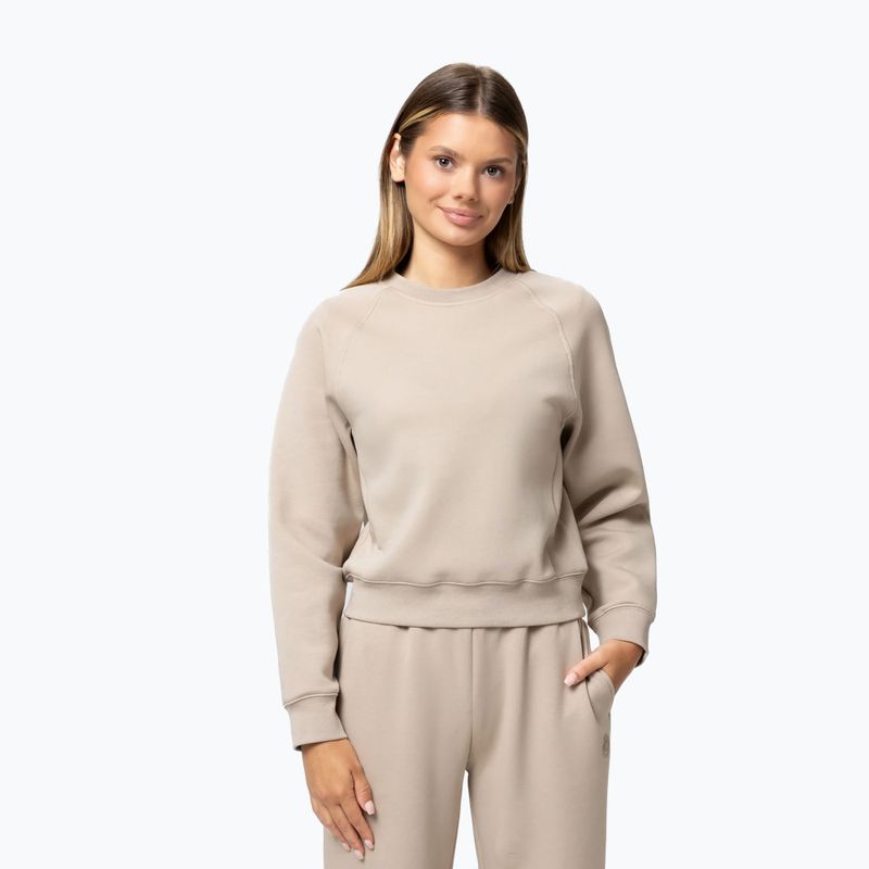 Dámska mikina Pitbull Discovery Crewneck Sweatshirt cappuccino