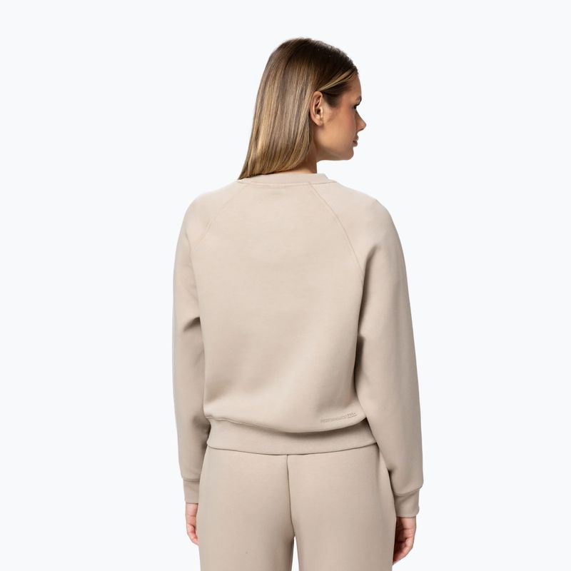 Dámska mikina Pitbull Discovery Crewneck Sweatshirt cappuccino 3