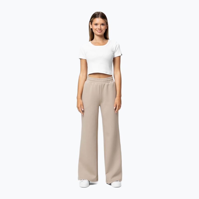Dámske nohavice Pitbull Open Discovery Track Pants cappuccino 2
