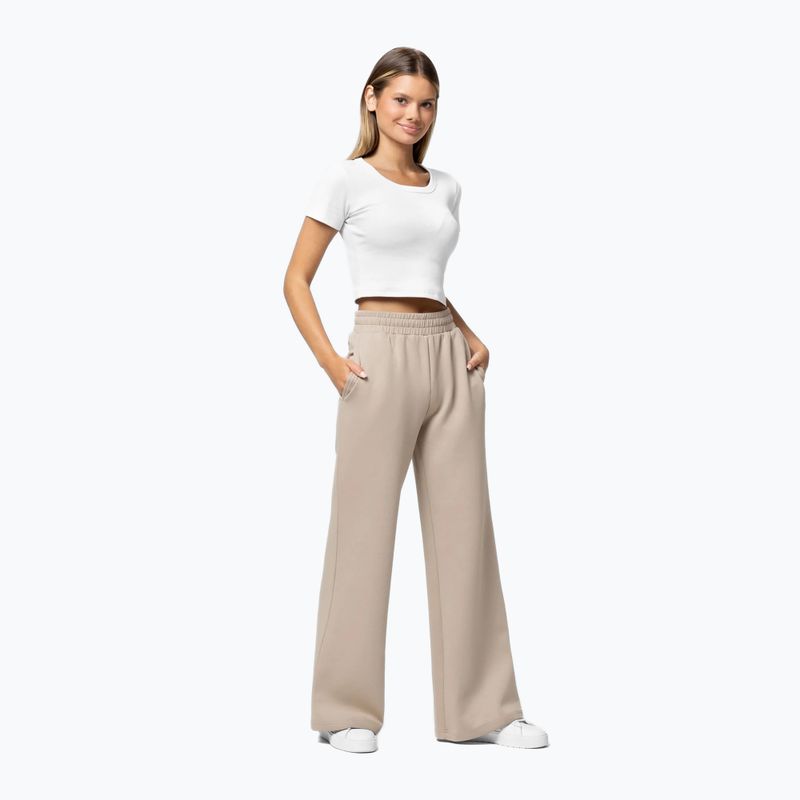 Dámske nohavice Pitbull Open Discovery Track Pants cappuccino 4