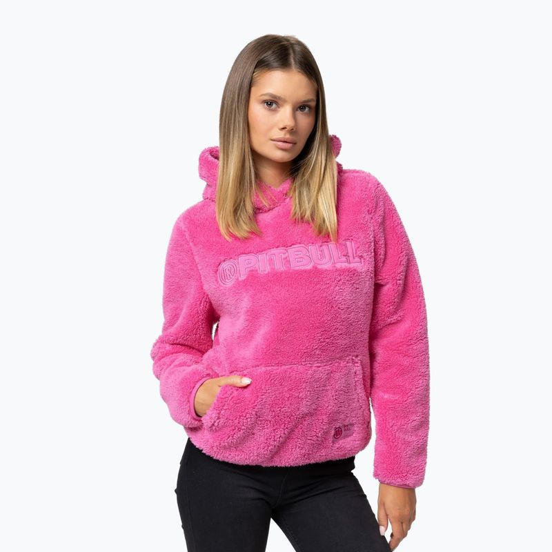 Dámska mikina Pitbull Aragona Hooded candy pink 4