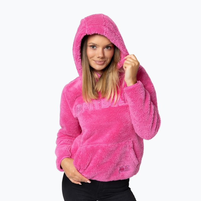 Dámska mikina Pitbull Aragona Hooded candy pink 5