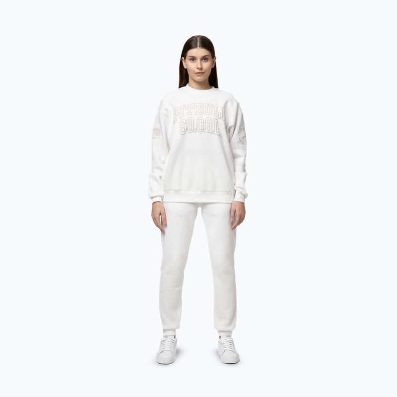 Dámska mikina Pitbull Crewneck Fiora off white 2