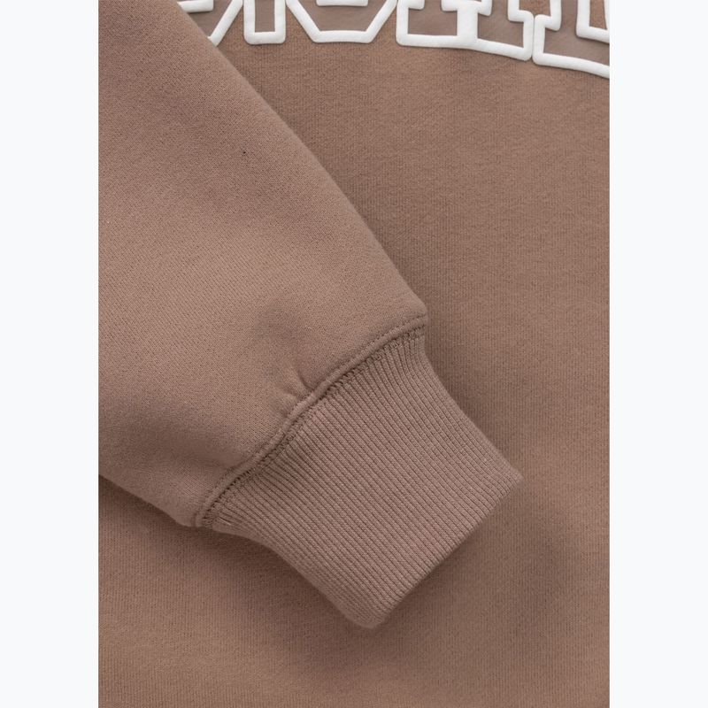 Dámska mikina Pitbull Crewneck Fiora chocolate mousse 10