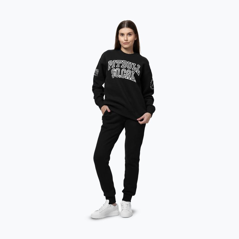 Dámska mikina Pitbull Crewneck Fiora black/black 2