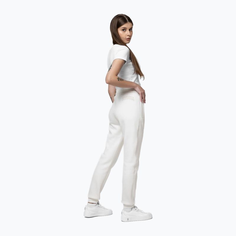 Dámske nohavice Pitbull Fiora Slim off white 4