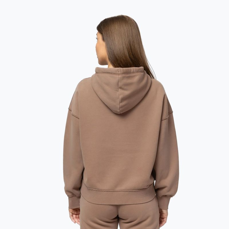 Dámska mikina Pitbull Lovia Hooded chocolate mousse 3