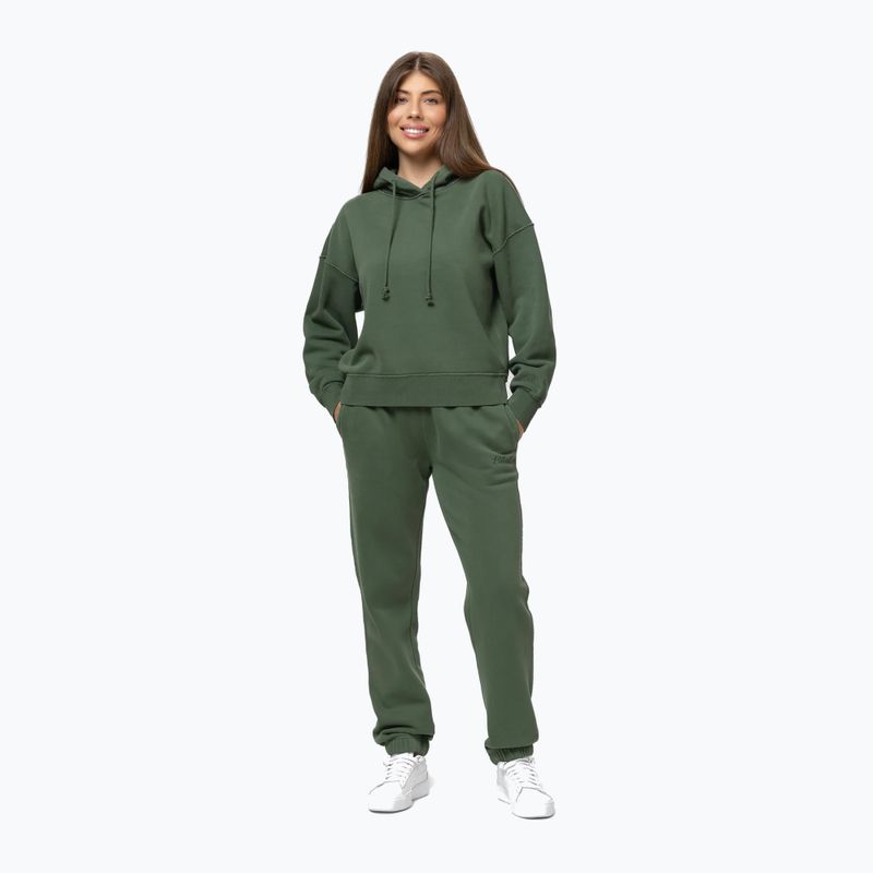 Dámska mikina Pitbull Lovia Hooded sage green 2