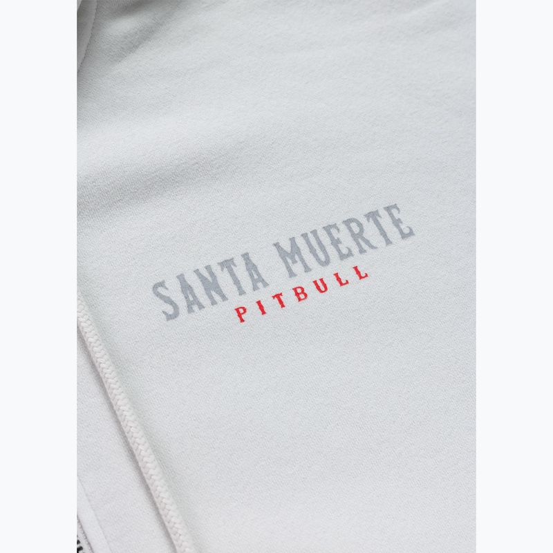 Dámska mikina Pitbull Santa Muerte Hooded Zip white stone 11