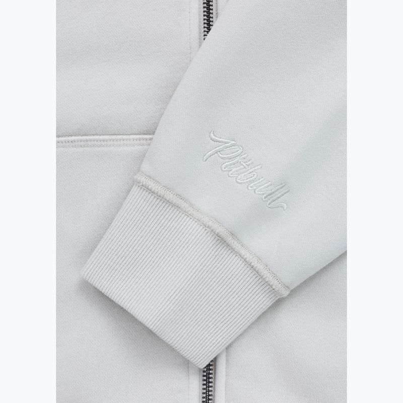 Dámska mikina Pitbull Santa Muerte Hooded Zip white stone 13