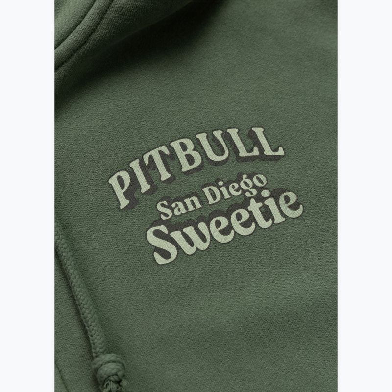 Dámska mikina Pitbull Sweetie Hooded Zip sage green 9