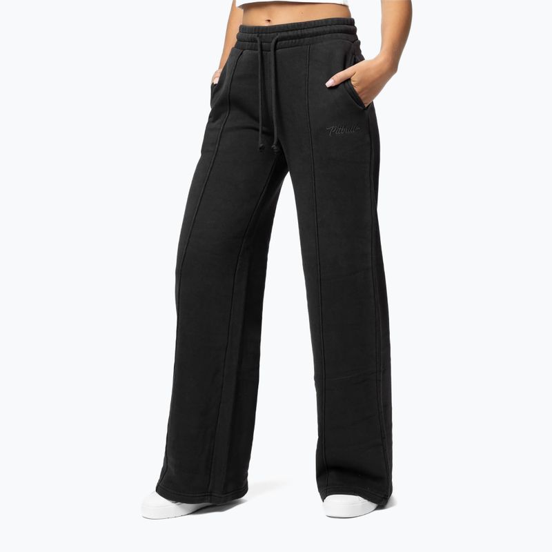 Dámske nohavice Pitbull Lovia Wide washed dark graphite 3