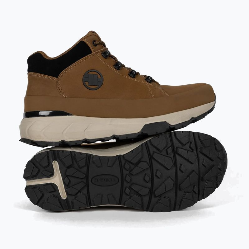 Pánske zimné topánky Pitbull Cabrillo leather brown 4