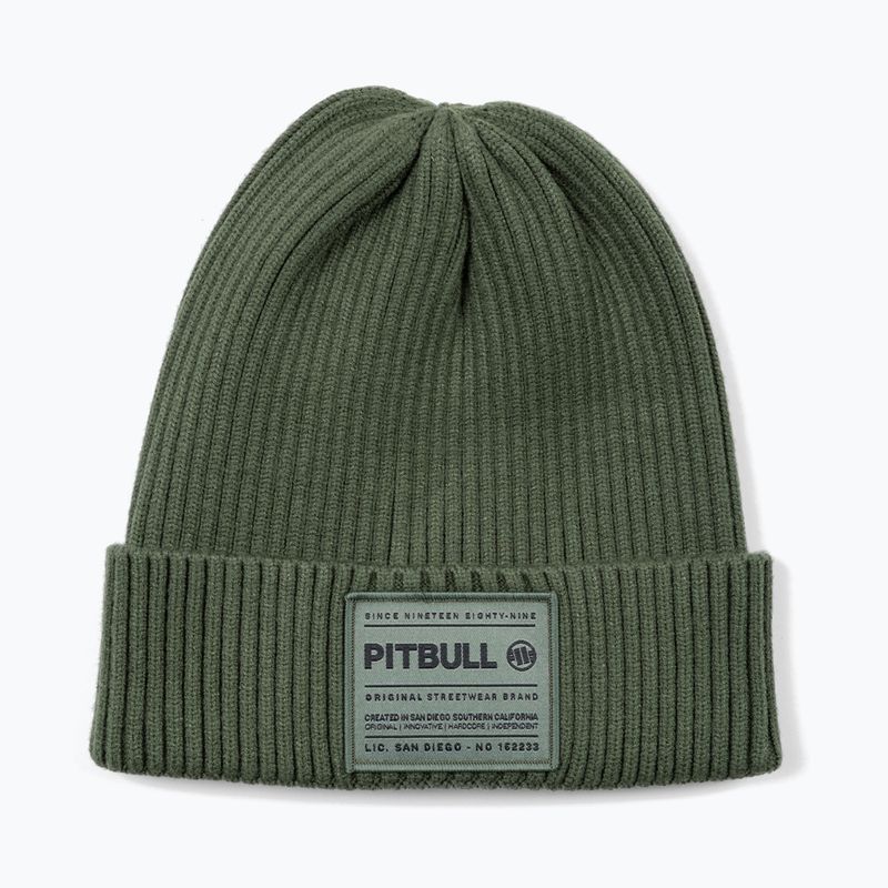 Zimná čiapka Pitbull Beanie Dock grassy green