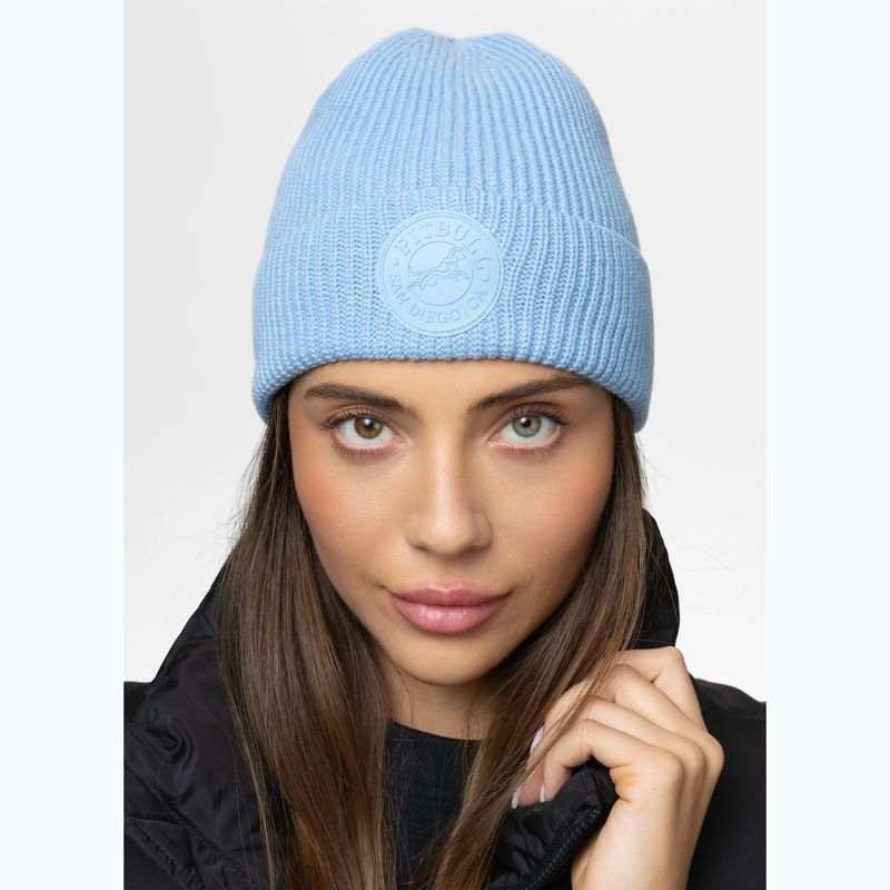 Zimná čiapka Pitbull Beanie San Diego Ca light blue 3