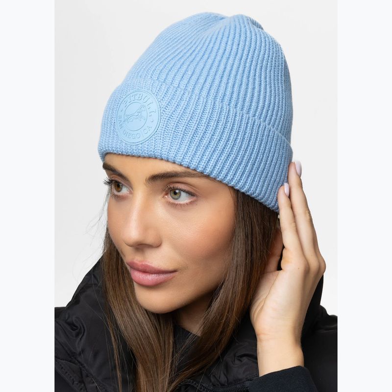 Zimná čiapka Pitbull Beanie San Diego Ca light blue 4