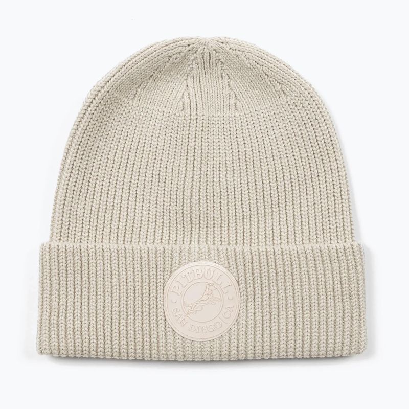 Zimná čiapka Pitbull Beanie San Diego Ca white stone