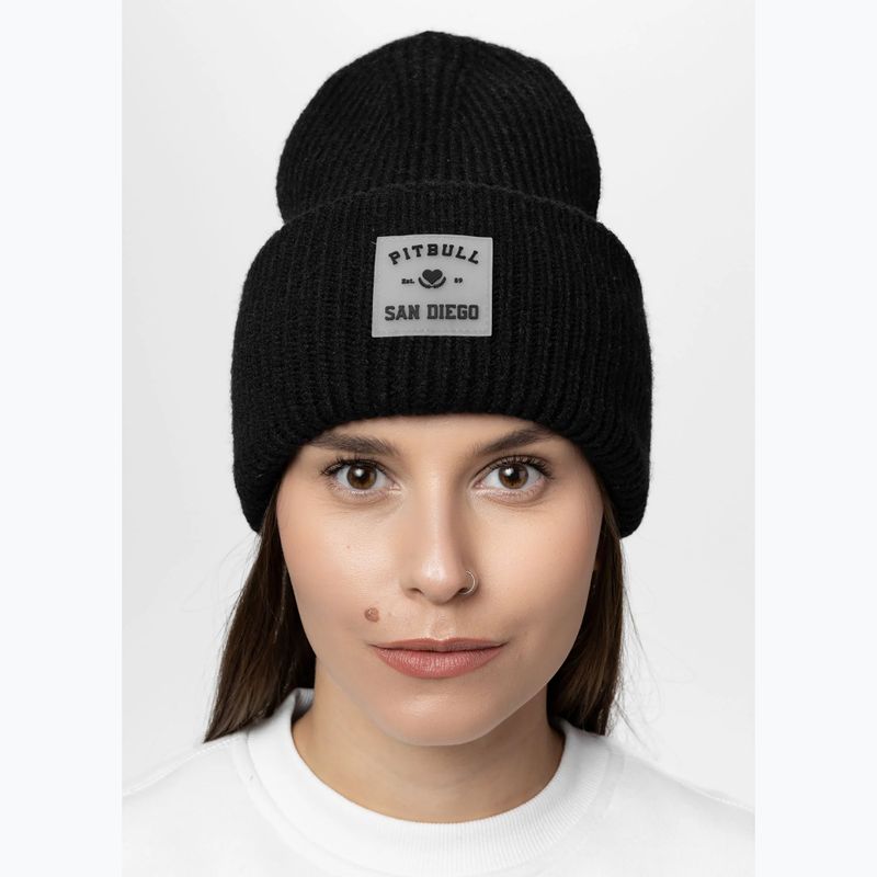 Zimná čiapka Pitbull Beanie Love PB black 3