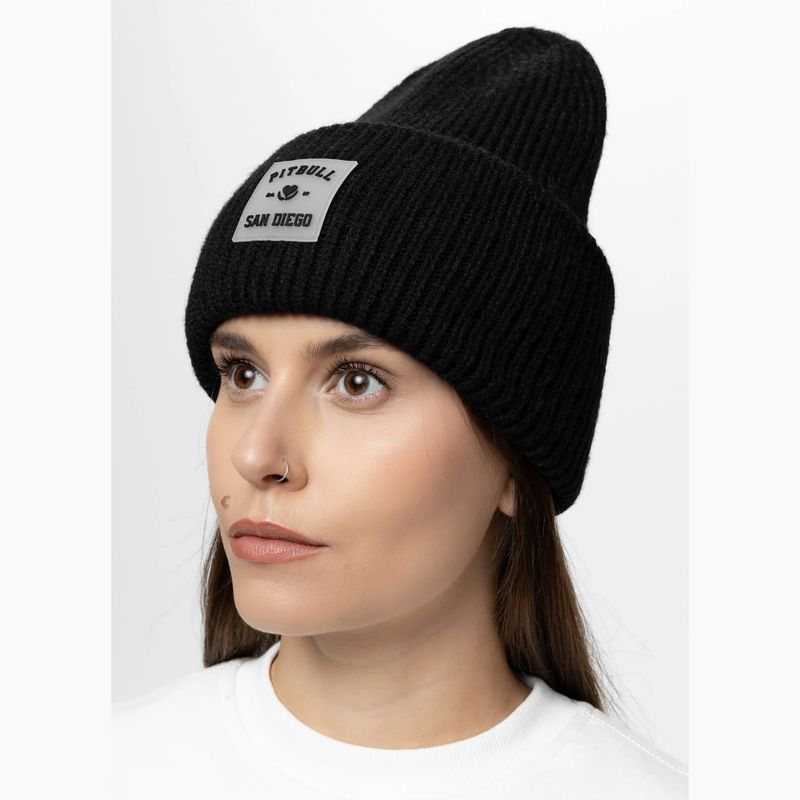 Zimná čiapka Pitbull Beanie Love PB black 4