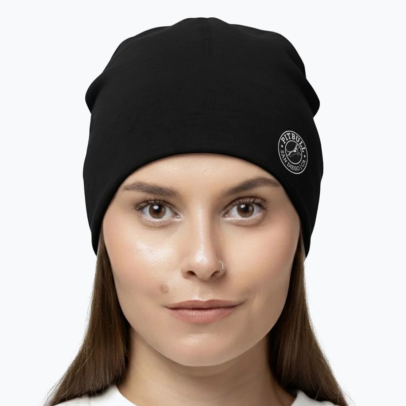 Zimná čiapka Pitbull San Diego Ca Beanie black 4