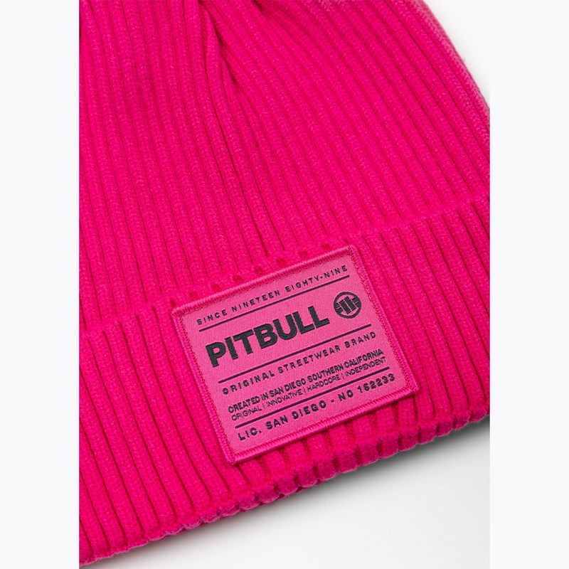 Zimná čiapka Pitbull Beanie Dock candy pink 2