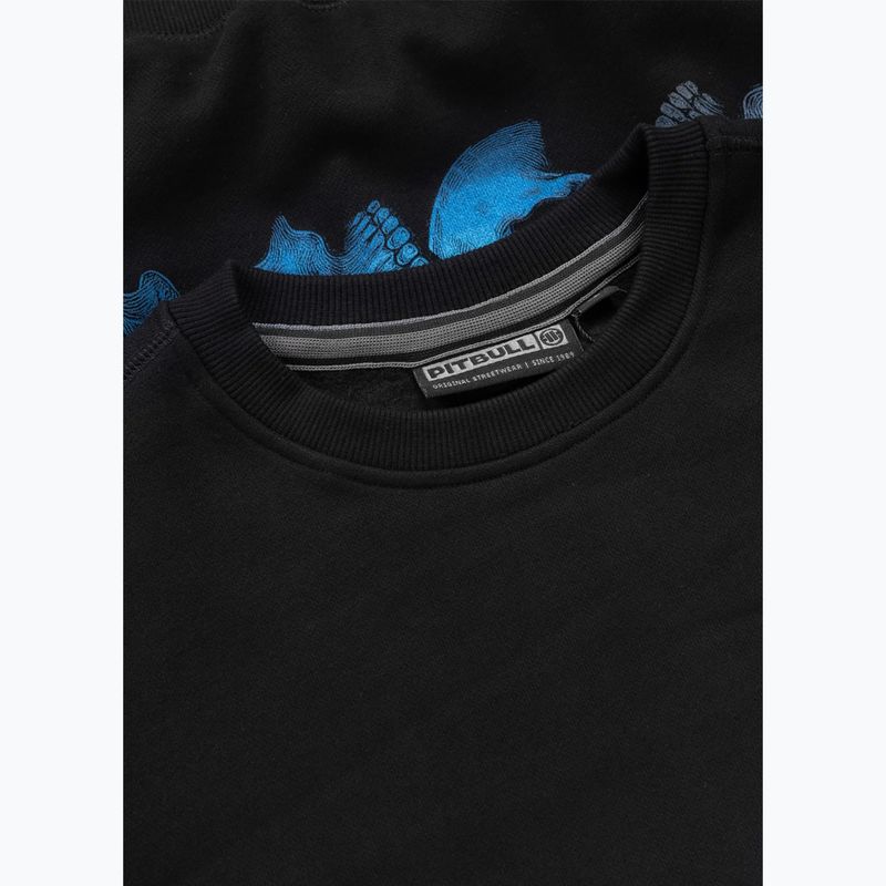 Pánska mikina Pitbull Crewneck Guardian Angel black 3