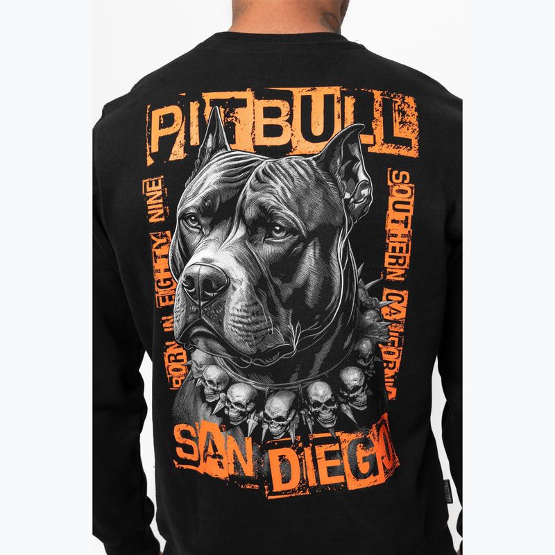 Pánska mikina Pitbull Crewneck Blacky black 4