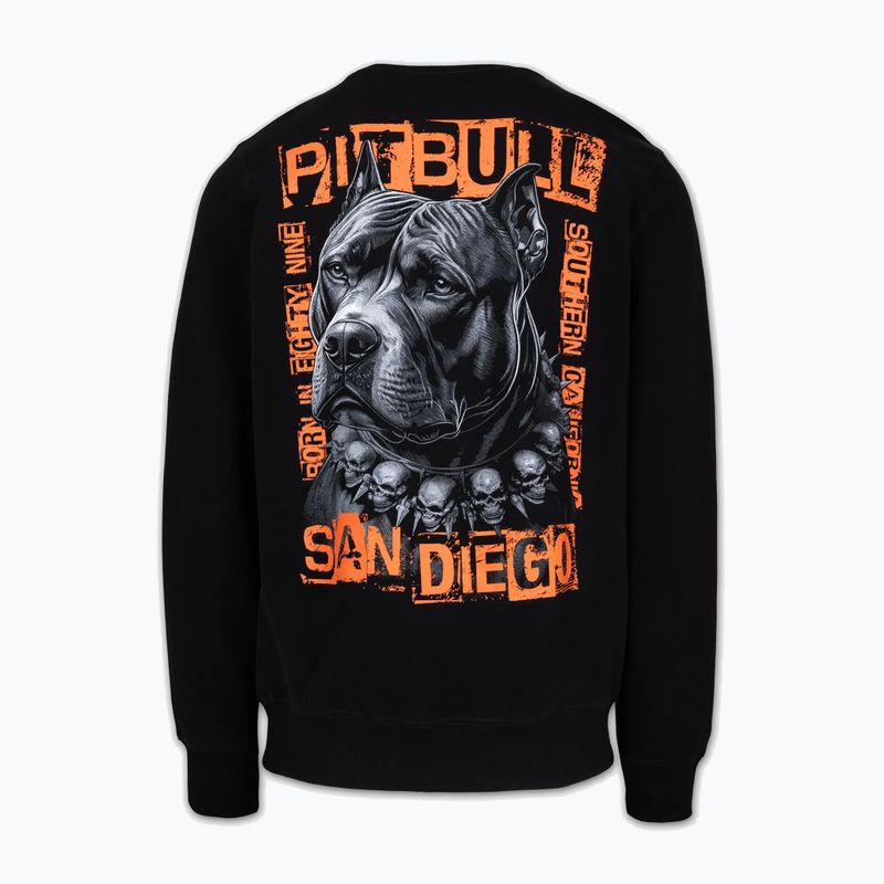 Pánska mikina Pitbull Crewneck Blacky black 6