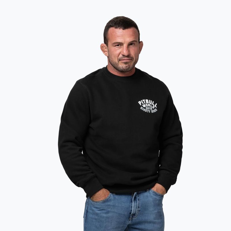 Pánska mikina Pitbull Crewneck Hero black