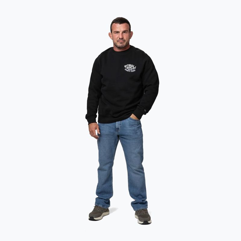 Pánska mikina Pitbull Crewneck Hero black 2