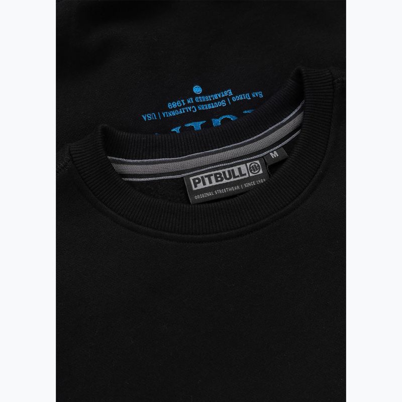 Pánska mikina Pitbull Crewneck Midnight black 7
