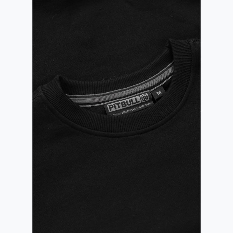 Pánska mikina Pitbull Crewneck Bjj Fight Dvsn black 3