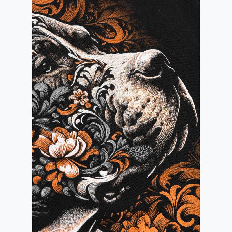 Pánska mikina Pitbull Tattoo Hooded black 6