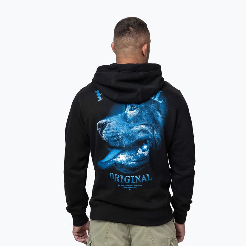 Pánska mikina Pitbull Midnight Hooded black 3