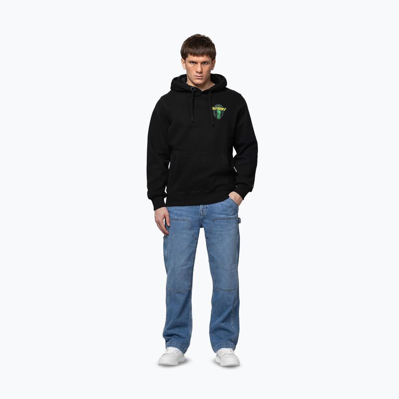 Pánska mikina Pitbull Bjj Fight Dvsn Hooded black 2