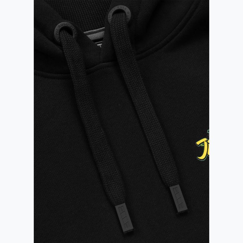 Pánska mikina Pitbull Bjj Fight Dvsn Hooded black 3