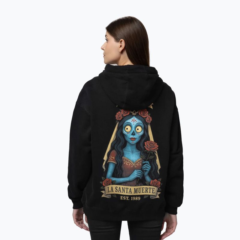 Dámska mikina Pitbull La Santa Muerte Hooded black 3