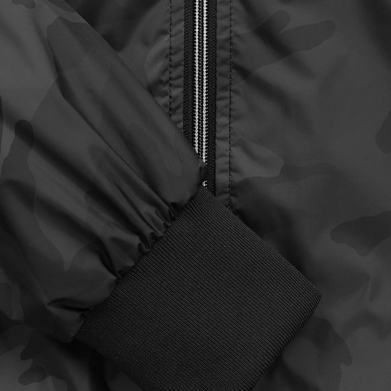 Pánska bunda Pitbull Athletic Logo Nylon Hooded black 12