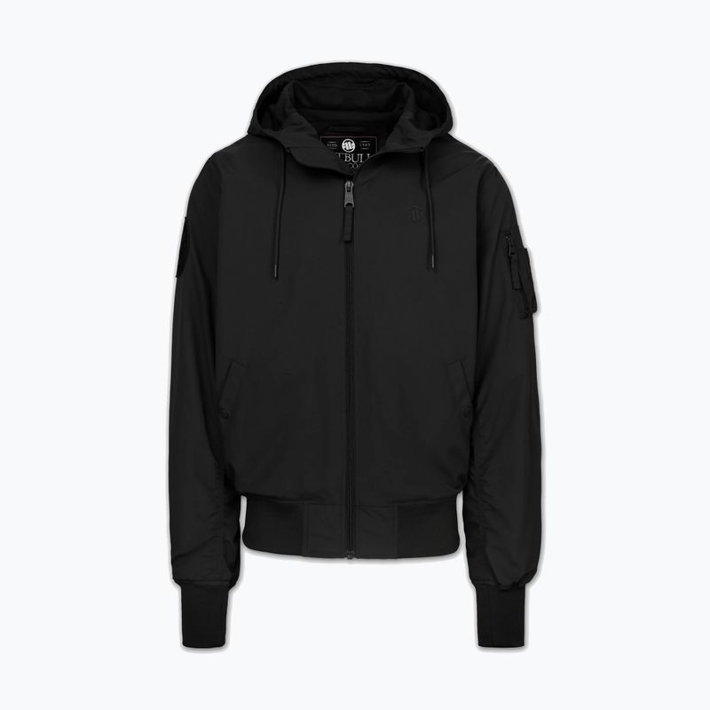 Pánska bunda Pitbull Hooper Hooded black 5