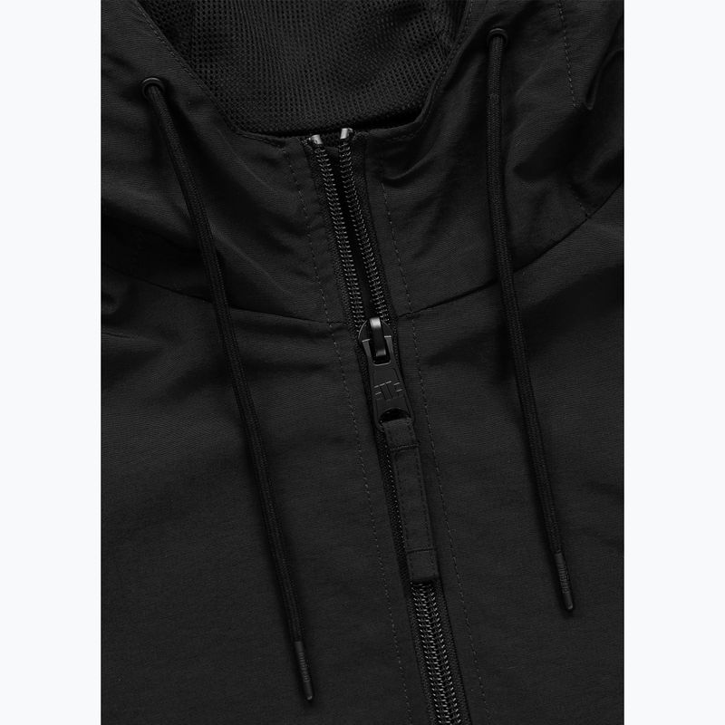 Pánska bunda Pitbull Hooper Hooded black 7