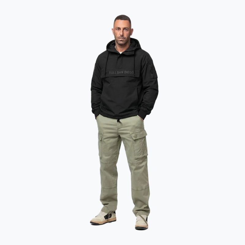 Pánska bunda Pitbull Meandro Kangaroo black 2