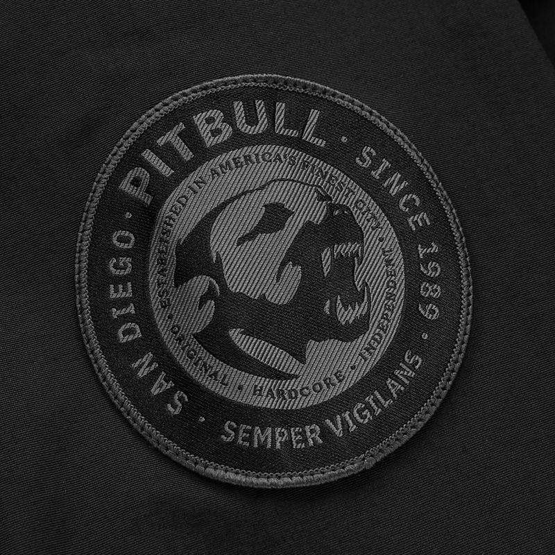 Pánska bunda Pitbull Meandro Kangaroo black 11