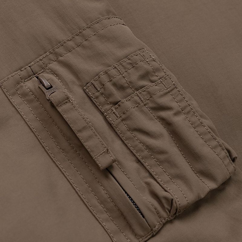 Pánska bunda Pitbull Meandro Kangaroo dark brown 11