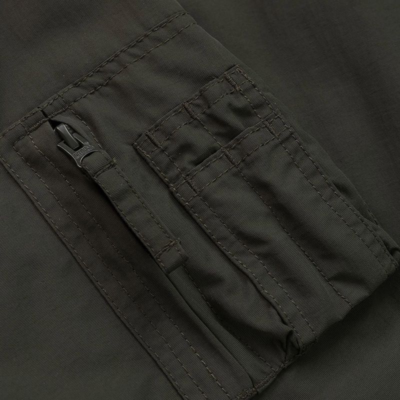 Pánska bunda Pitbull Meandro Kangaroo dark olive 9