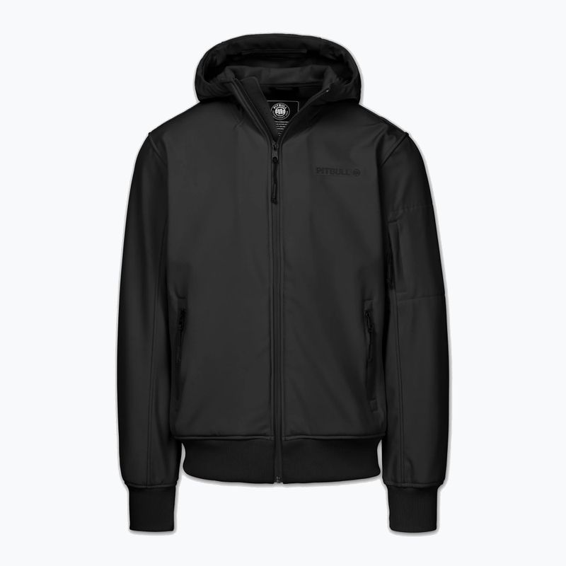 Pánska bunda Pitbull Roscoe Softshell black 5