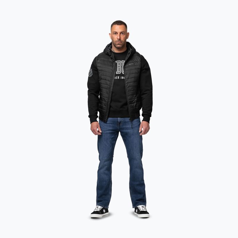 Pánska vesta Pitbull Hofer Hybrid Padded Hooded black 2